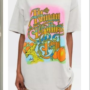 The Allman Brothers Band t-shirt oversized